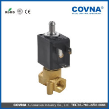 COVNA 5515-07 micro válvula de solenóide de latão de 3 vias